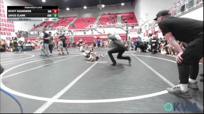 67 lbs Rr Rnd 5 - Ryatt Saunders, Shelton Wrestling Academy vs Jayce Clark, Team Nomad