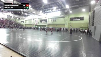 132 lbs Champ. Round 1 - Ralph Loya, EAGLE ROCK vs Enrique Hernandez, BELMONT