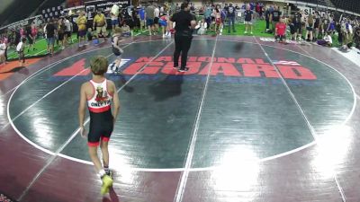 80 lbs Cons. Quarters - Asher Beeson, Idaho vs Rex Morgan, Alaska