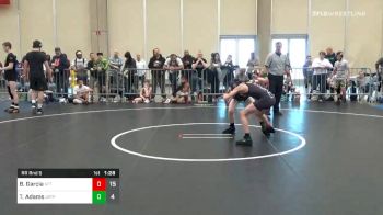 89 lbs Prelims - Benjamin Garcia, Xtreme Desire ES vs Tyler Adams, Junior Terps MS