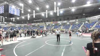 72 lbs Semifinal - Aubrey McLaughlin, Havre WC vs Jaelyn Anderson, Nebraska Wr Ac