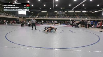 160 lbs Quarterfinal - Victor Guerra, Frederick vs Manasseh Murnane, VA Beach