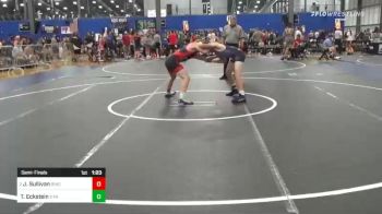 137 lbs Semifinal - Joel Sullivan, Ringers vs Treston Eckstein, X Factor Elite