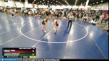 145 lbs Round 3 - Hailey Tibbs, Herriman vs Raegan Woolley, Warrior Wrestling Club