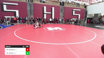 138 lbs Round Of 32 - Michael Brooks, Weymouth vs Matthew Small, Smith Voc