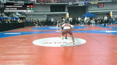 5A 150 lbs Quarterfinal - Eric Satcher, Brewbaker Tech vs Hayden Fochtmann, Elmore County School