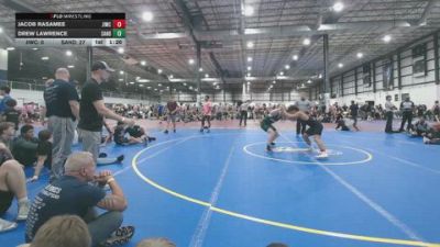 144 lbs Semis & 1st Wb (8 Team) - Jacob Rasamee, JAMES ISLAND WRESTLING CLUB vs Drew Lawrence, SANDCATS WRESTLING CLUB