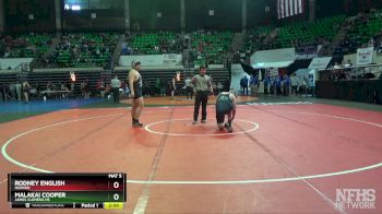 7A 285 lbs Champ. Round 1 - Rodney English, Hoover vs Malakai Cooper, James Clemens HS