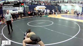 155 lbs. Champ. Round 1 - Ella Kimbrough, Lafayette (Wildwood) vs Madison Howell, Francis Howell North