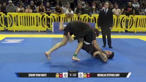 Nicholas Stephen Judy vs Jeremy Ryan Waite 2025 Pan IBJJF Jiu-Jitsu No-Gi Championship