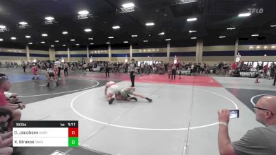 190 lbs Final - Owen Jacobsen, Aurora Nebraska vs Xander Birakos, Oakdale WC