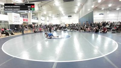 114 lbs Consi Of 4 - Nicholas Russell, Hoosiers Mafia - HS vs Raymond Glinsky, The Asylum - HS