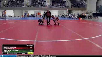 80 lbs Semis (4 Team) - Jaxon Pazdernik, Perham vs Ethan Schultz, LPGE/B Wolves