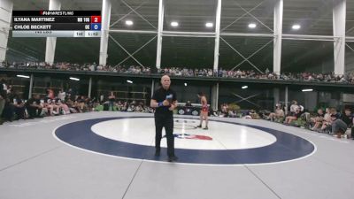 145 lbs Ilyana Martinez, Missouri vs Chloe Beckett, Oklahoma