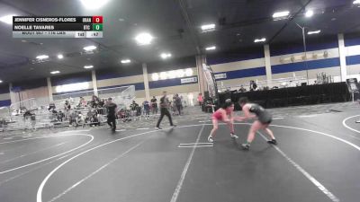 116 lbs Consi Of 8 #2 - Jennifer Cisneros-Flores, Orange Lutheran HS vs Noelle Tavares, DTC Wrestling