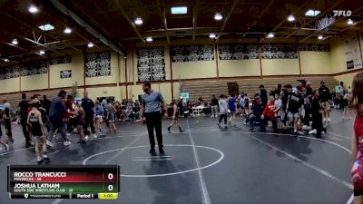 68 lbs Quarterfinal - Rocco Trancucci, Mavericks vs Joshua Latham, South Side Wrestling Club