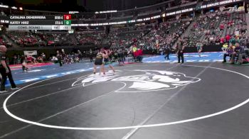 G155-5A Cons. Round 1 - Katey Hirz, Standley Lake Girls vs Catalina DeHerrera, Denver North Girls