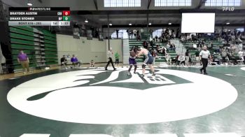 285 lbs 5th Place Match - Brayden Austin, Christian Brothers High vs Drake Stoner, Malvern Prep