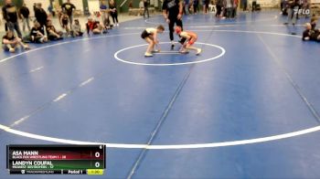 65 lbs Placement Matches (8 Team) - Asa Mann, Black Fox Wrestling Team 1 vs Landyn Coufal, Midwest Destroyers