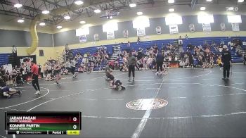 85 lbs Round 1 - Jadan Pagan, Mighty Warriors vs Konner Partin, Mighty Warriors