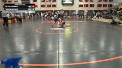N-19 lbs 1st Place Match - Kade Calkins, Yilek Wrestling Club vs Crew Shedek, North Liberty Club Wrestling