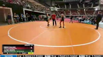 113 lbs Champ. Round 1 - Diego Galvan, Wesley Club Wrestling vs Clyde Adams, Corespeed Wrestling - Hutto-Round Rock