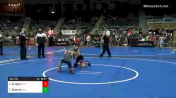 84 lbs Consolation - Jamison Gregory, Pinckney WC vs Truland Stearns, Brighton WC