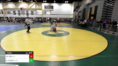 141E lbs Rr Rnd 1 - Wayne Rold, Vmi vs Amir Avazov, Long Island