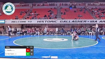 113 lbs Rr Rnd 2 - Louden Wolfe, Blackwell vs Devon Harrison, Liberty High School