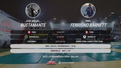 JOSE MIGUEL BUSTAMANTE vs RINO FERRIGNO 2026 ADCC Callao Open