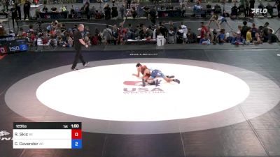 126 lbs Rnd Of 128 - Remington Skic, Wisconsin vs Cash Cavender, Arkansas