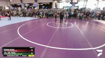 65 lbs Champ. Round 2 - Ethan Zhao, Best Trained Wrestling vs Sol Del Pozo, El Paso Wildcats Wrestling Club