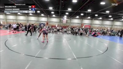 75 kg Rr Rnd 4 - Solaris Paul, Cordoba Trained - GHSE vs Chaniah Bernier, Maryland Mana - GHSE