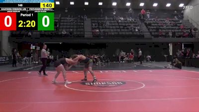 149 lbs Semifinal - Jaxon Morlan, Eastern Oregon University (OR) vs Jalen Vladic, Providence (Mont.)