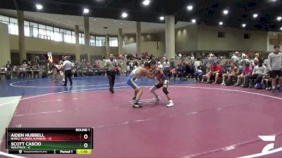 126 lbs Round 1 (6 Team) - Aiden Hubbell, BHWC/ Florida Supreme vs Scott Cascio, Wolfpack