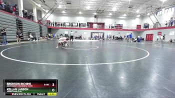 141 lbs Champ. Round 1 - Bronson Richins, Southwest Minnesota State vs Kellan Larson, Jamestown (N.D.)