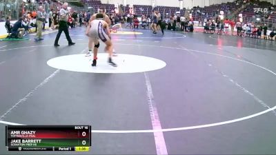 131 lbs Champ. Round 1 - Amr Ghazy, Tottenville-PSAL vs Jake Barrett, Scranton Prep Hs