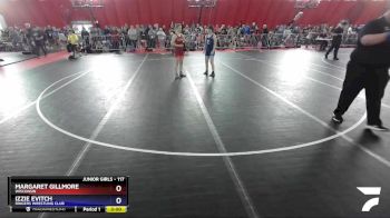 117 lbs Round 1 - Margaret Gillmore, Wisconsin vs Izzie Evitch, Ringers Wrestling Club