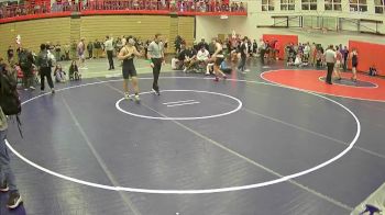 165 lbs Champ. Round 1 - Kamdyn Wardlaw, Thurston vs Nolan Johnston, Cleveland