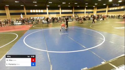 86 kg 3rd Place - William Max, Savage House WC vs Eli Pomeroy, Boulder Bandits