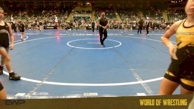 60 lbs Semifinal - Scarlett Mckeown, Mat Assassins vs Raylee Dawes, Keystone Wrestling Club