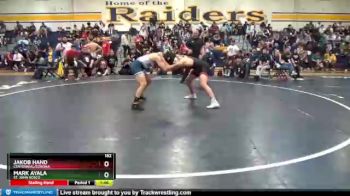 182 lbs Champ. Round 2 - Jakob Hand, Centennial/Corona vs Mark Ayala, St. John Bosco