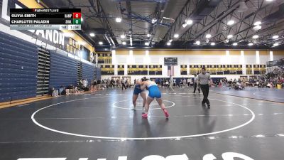 190 lbs Round Of 16 - Olivia Smith, Hampton vs Charlotte Paladin, Shaler Area