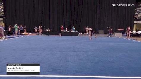 Amalia Szukics - Women's Group, Perpetual Motion Gymnastics Center - 2021 Women's Xcel Region 4 Championships