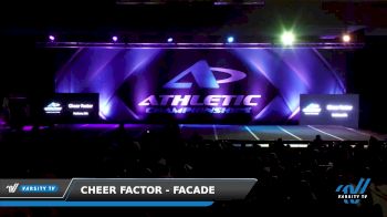 Cheer Factor - Facade [2022 L1 Junior Day 1] 2022 Athletic Providence Grand National DI/DII