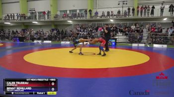 55kg Cons. Round 3 - Marco Vargas, Team Xtreme vs Benjamin Salazar, Matmen WC