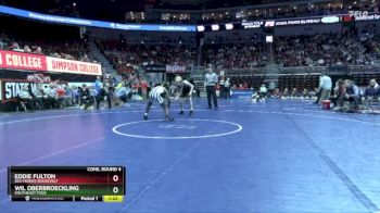 3A-138 lbs Cons. Round 4 - Wil Oberbroeckling, Southeast Polk vs Eddie Fulton, Des Moines Roosevelt