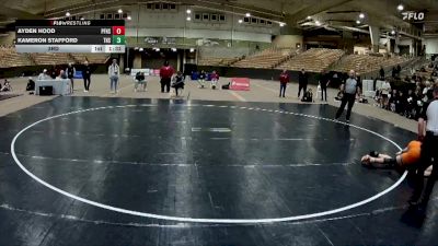165 lbs 3rd Place - Ayden Hood, Pigeon Forge High School vs Kameron Stafford, Tullahoma High School
