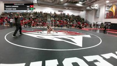 115 lbs 7th Place Match - Sydney Babi, Eaglecrest vs Kayla Landers, Chatfield
