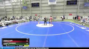 160 lbs Round 2 (6 Team) - Jason Clark, Georgia Red vs Logan Chambers, Virginia